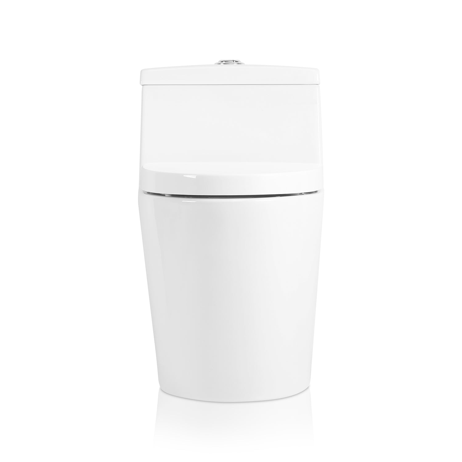 Sinber Cotton White One Piece Modern Design Bathroom Toilet With Dual Flush (Style 2)