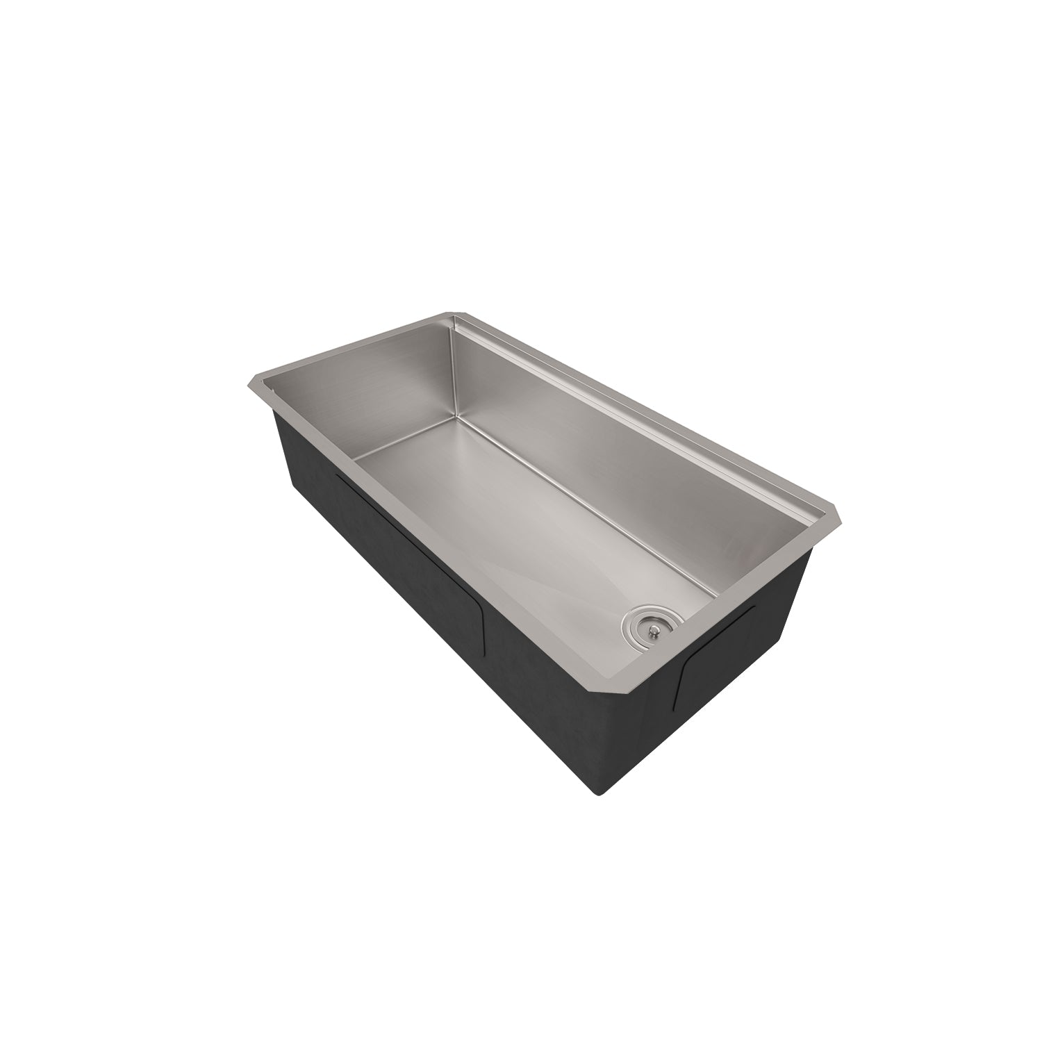 Sinber  Undermount Single Bowl Workstation Kitchen Sink with 16 Gauge 304 Stainless Steel Satin Finish 6 Accessories