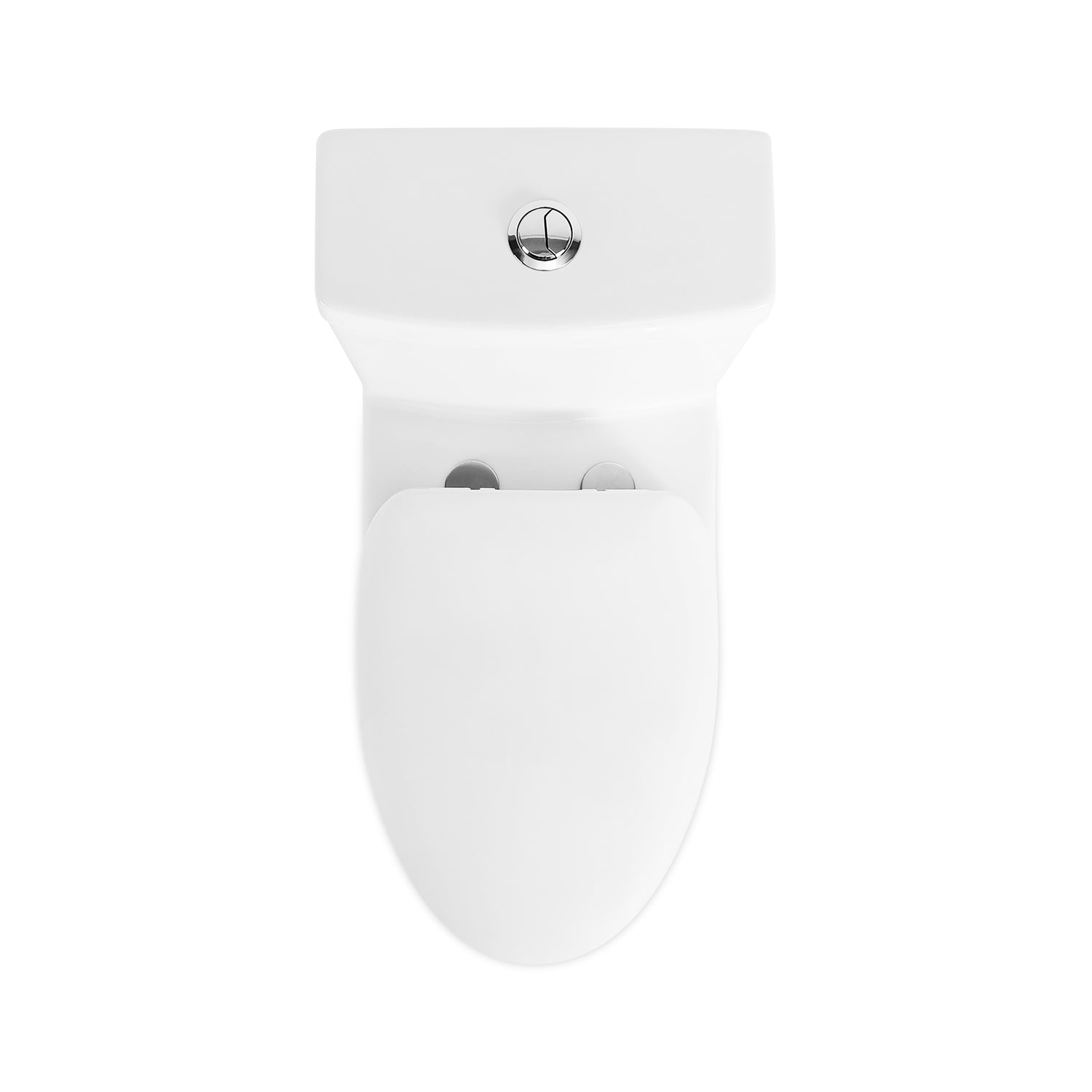 Sinber Cotton White One Piece Modern Design Bathroom Toilet With Dual Flush (Style 1)
