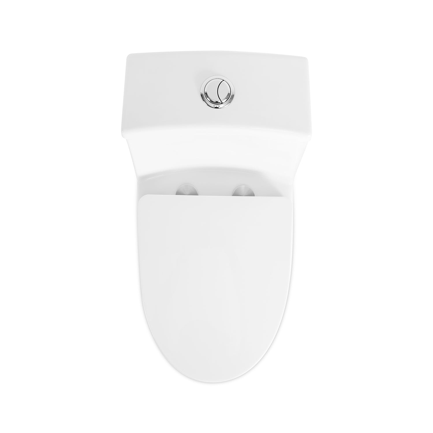 Sinber Cotton White One Piece Modern Design Bathroom Toilet With Dual Flush (Style 2)