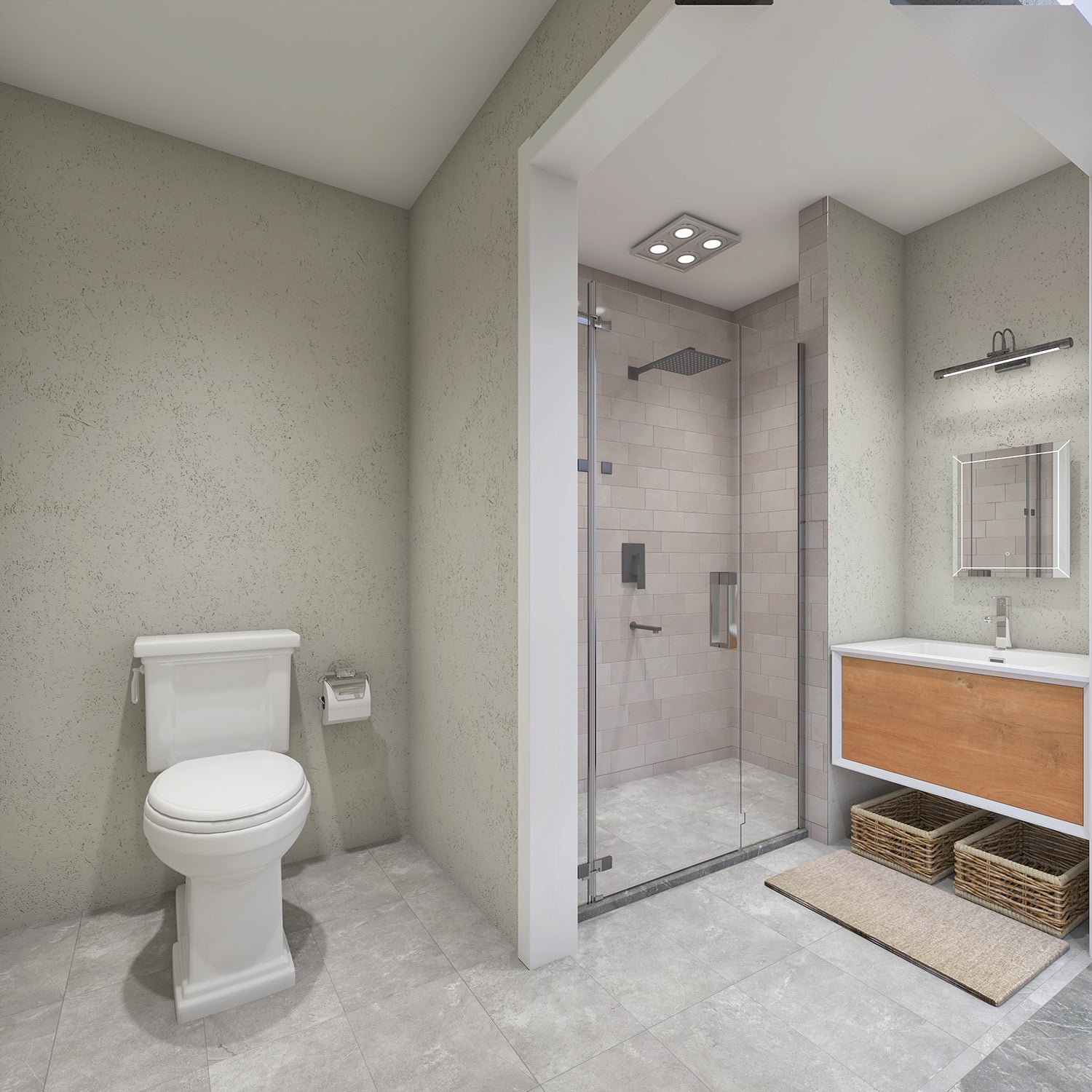 High Pressure Adjustable Rain Shower Head