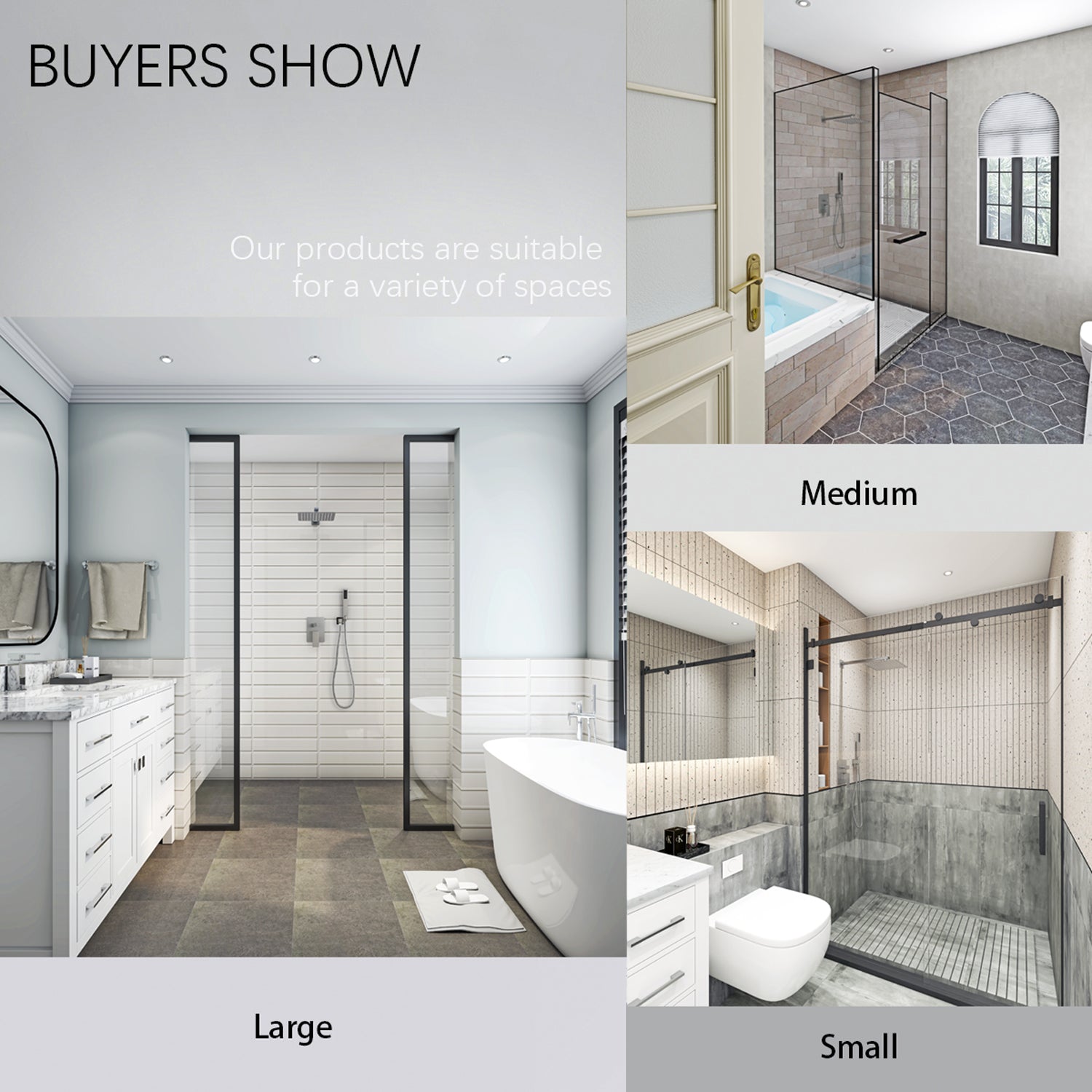 Sinber Rainfall Dual Shower Head