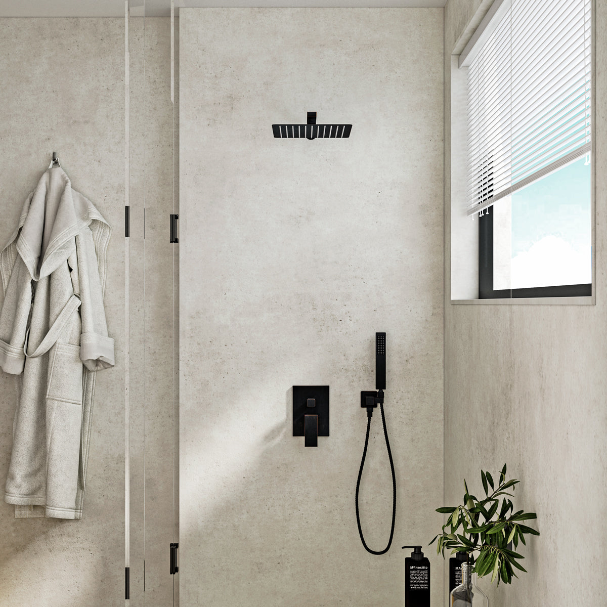High Pressure Adjustable Rain Shower Head