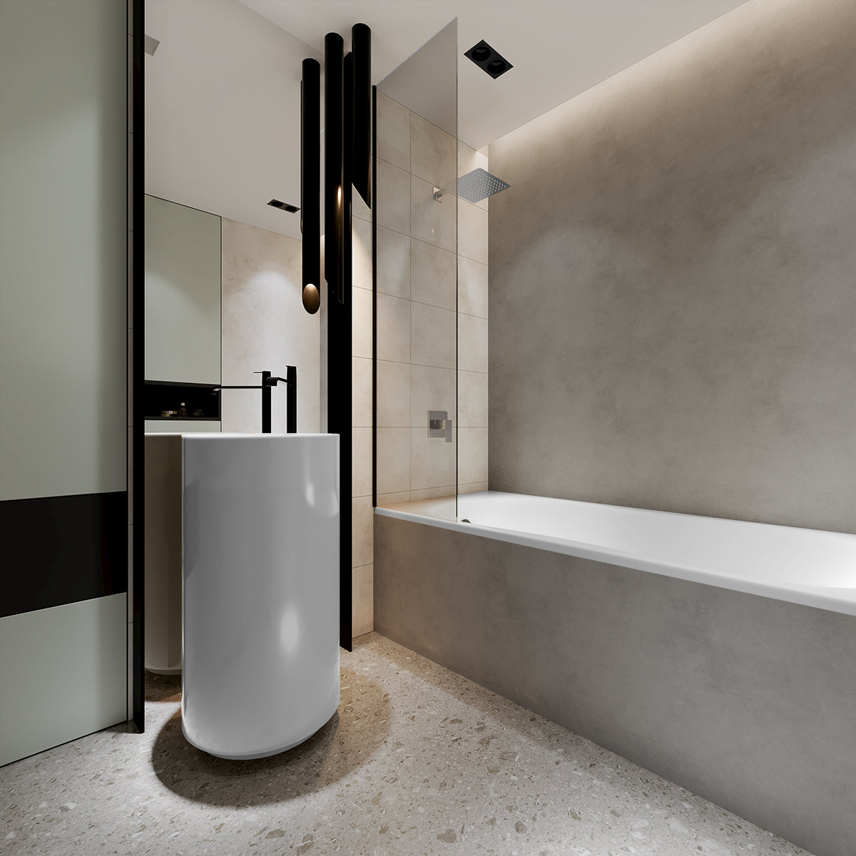 High Pressure Adjustable Rain Shower Head